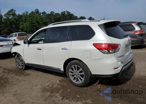2015 Nissan Pathfinder S из США, поврежденный, VIN 5N1AR2MN6FC666083